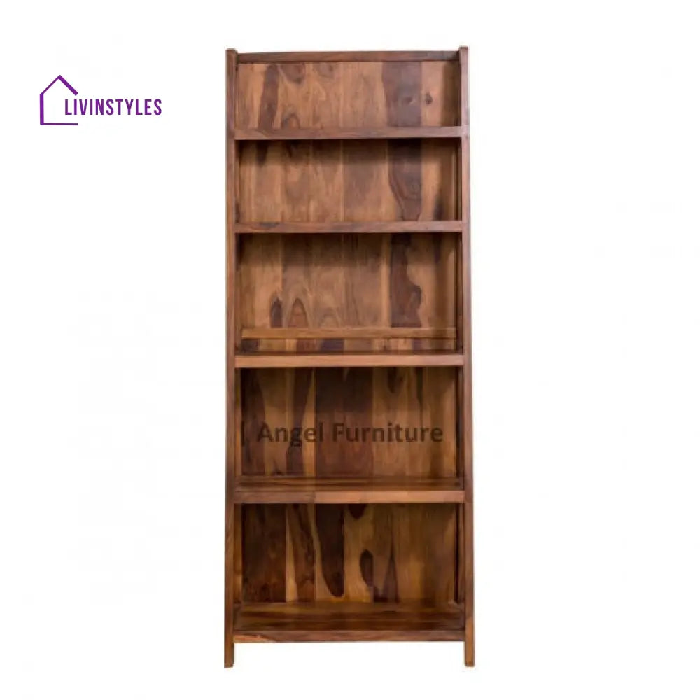 Aniket Ladder Bookshelf Large (Standard Honey Finish)