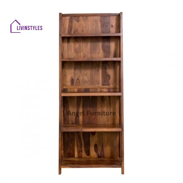 Aniket Ladder Bookshelf Large (Standard Honey Finish)