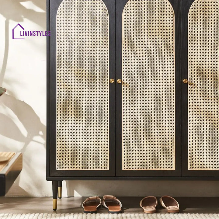 Aniket Solid Wood Shoe Rack for Living Room