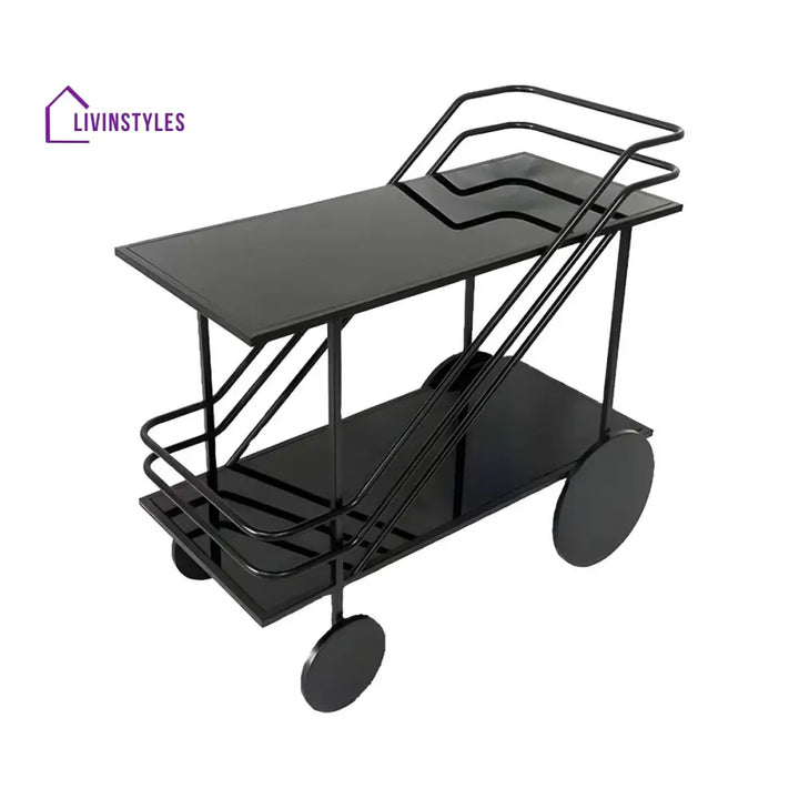 Aniket Stainless Steel Kitchen Trolley