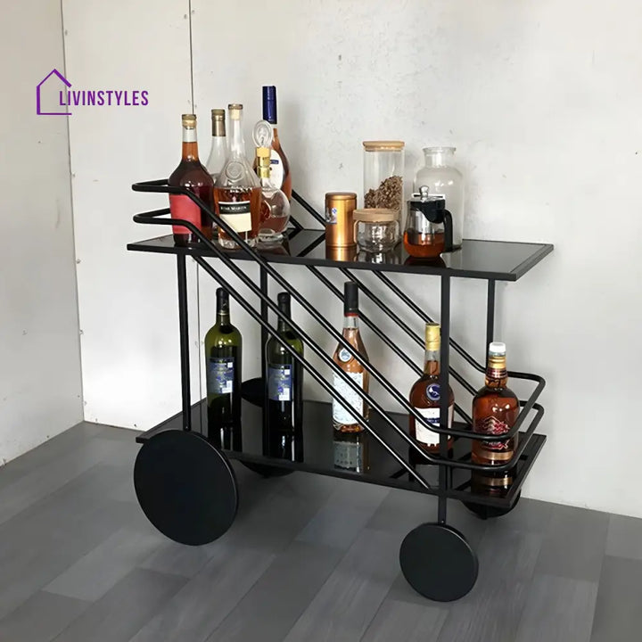 Aniket Stainless Steel Kitchen Trolley