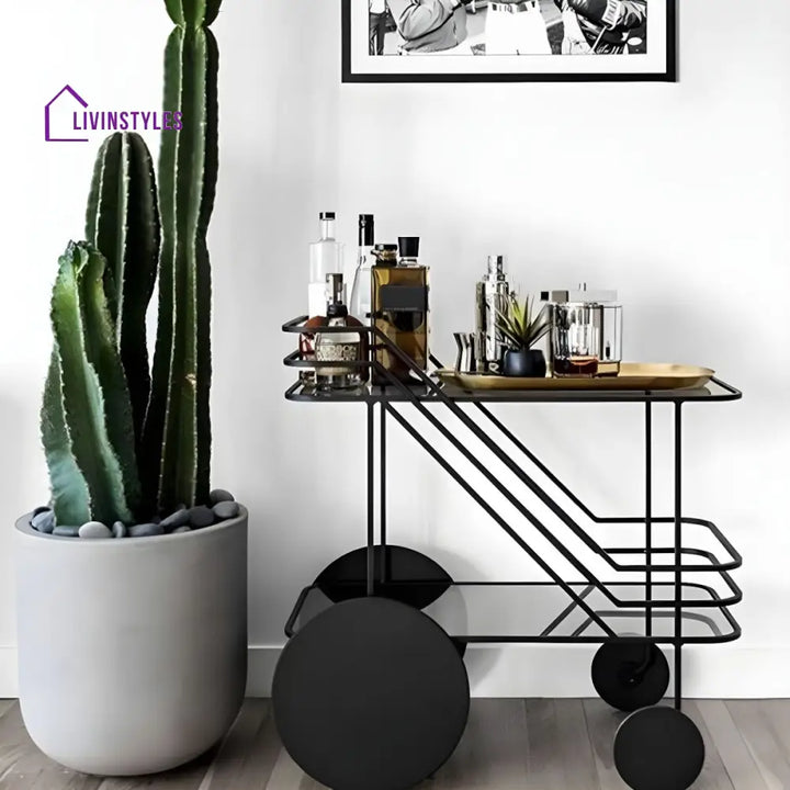 Aniket Stainless Steel Kitchen Trolley