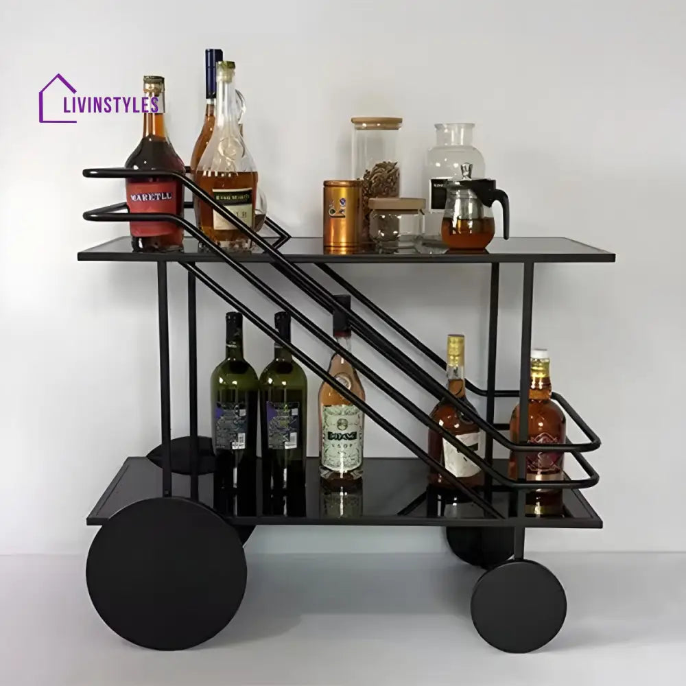 Aniket Stainless Steel Kitchen Trolley