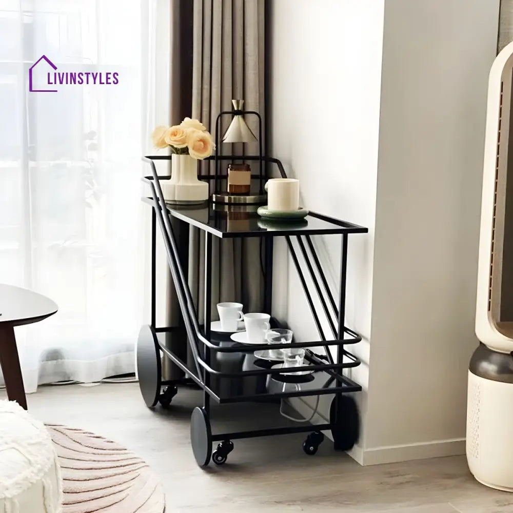 Aniket Stainless Steel Kitchen Trolley