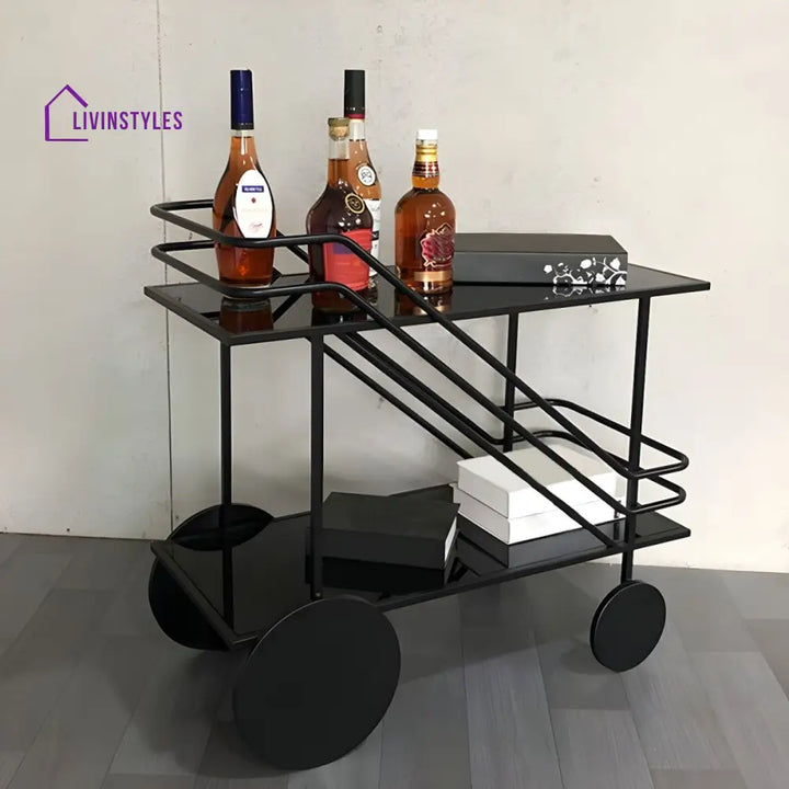 Aniket Stainless Steel Kitchen Trolley