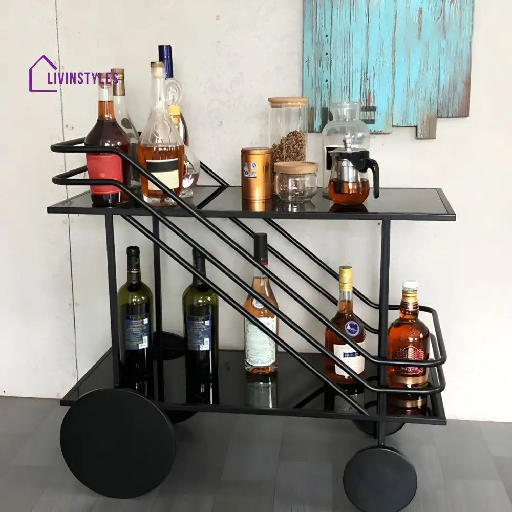 Aniket Stainless Steel Kitchen Trolley
