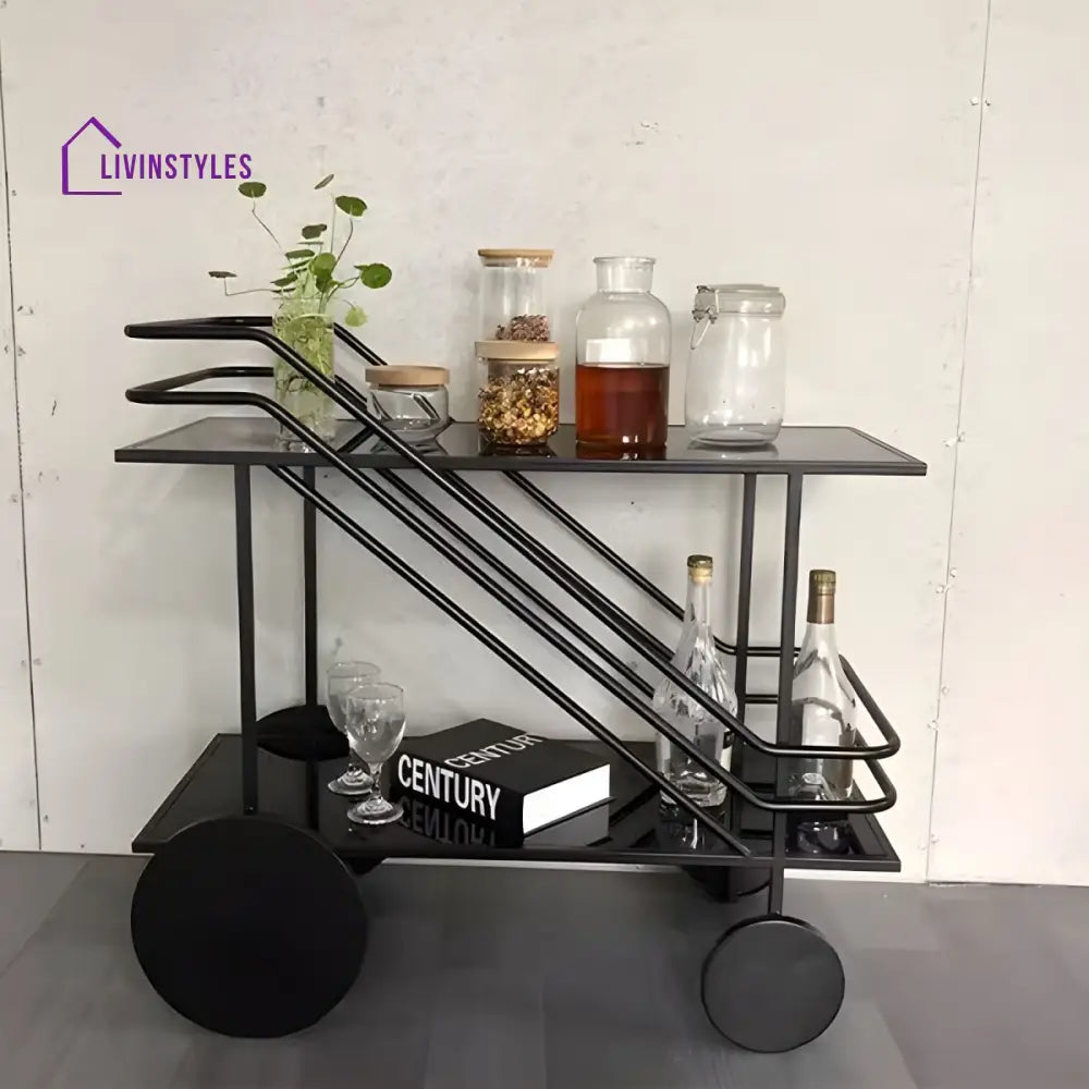 Aniket Stainless Steel Kitchen Trolley