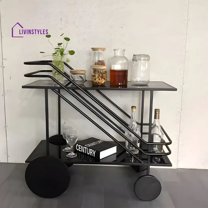 Aniket Stainless Steel Kitchen Trolley