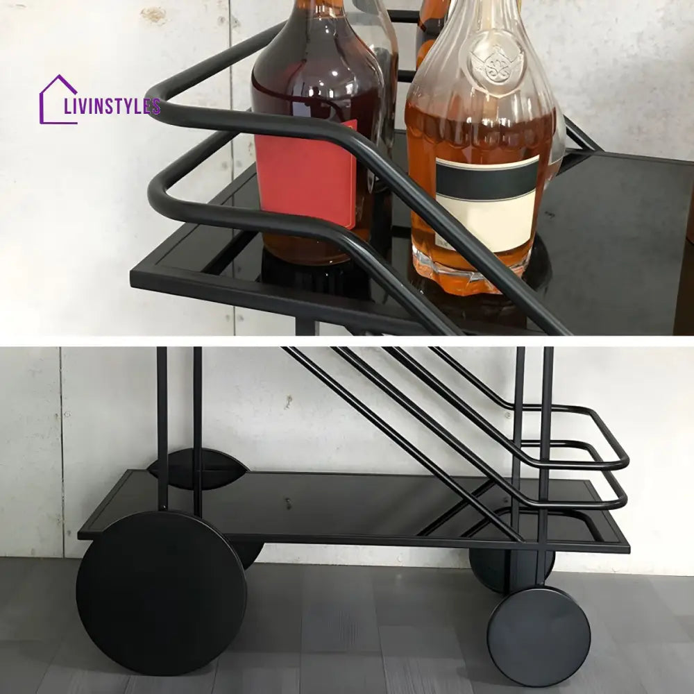 Aniket Stainless Steel Kitchen Trolley