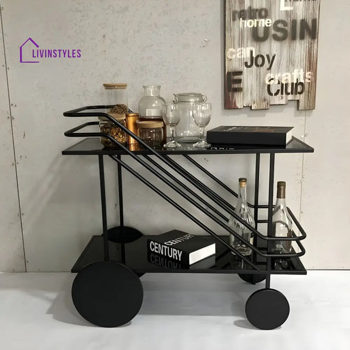 Aniket Stainless Steel Kitchen Trolley