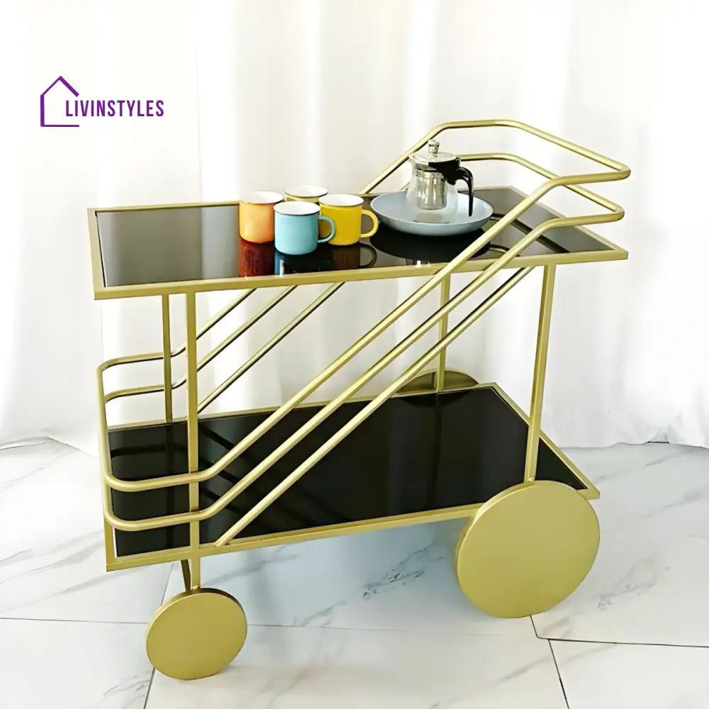 Aniket Stainless Steel Kitchen Trolley