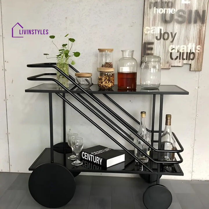 Aniket Stainless Steel Kitchen Trolley