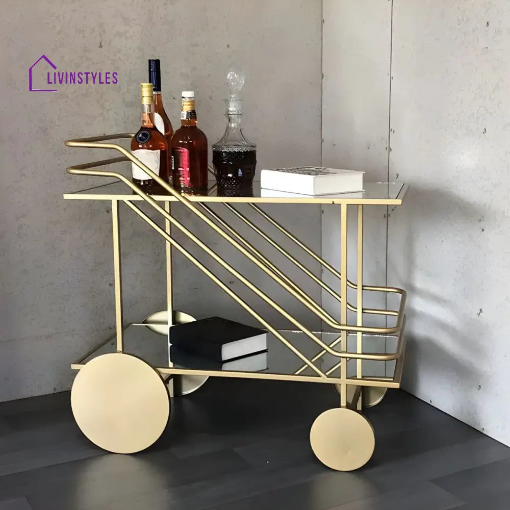 Aniket Stainless Steel Kitchen Trolley