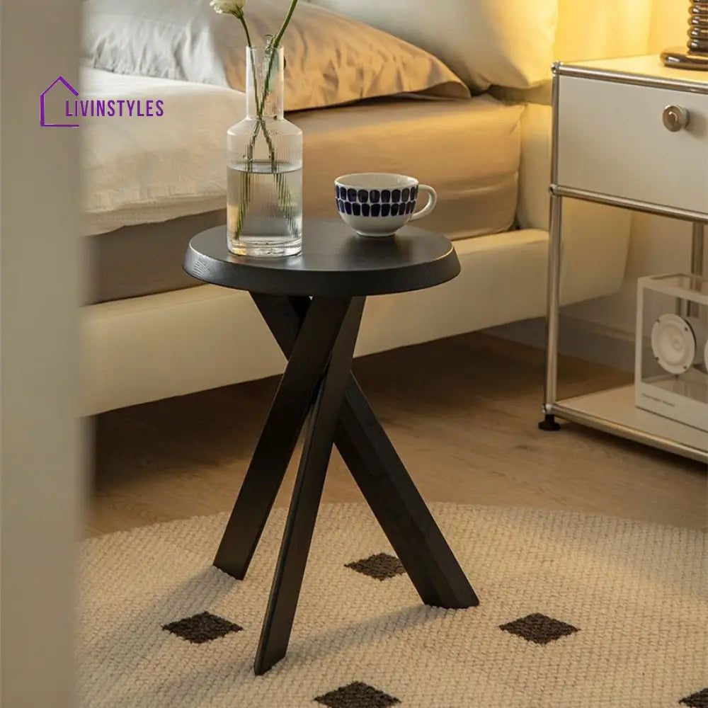 Aria Wooden Side Table for Living Room