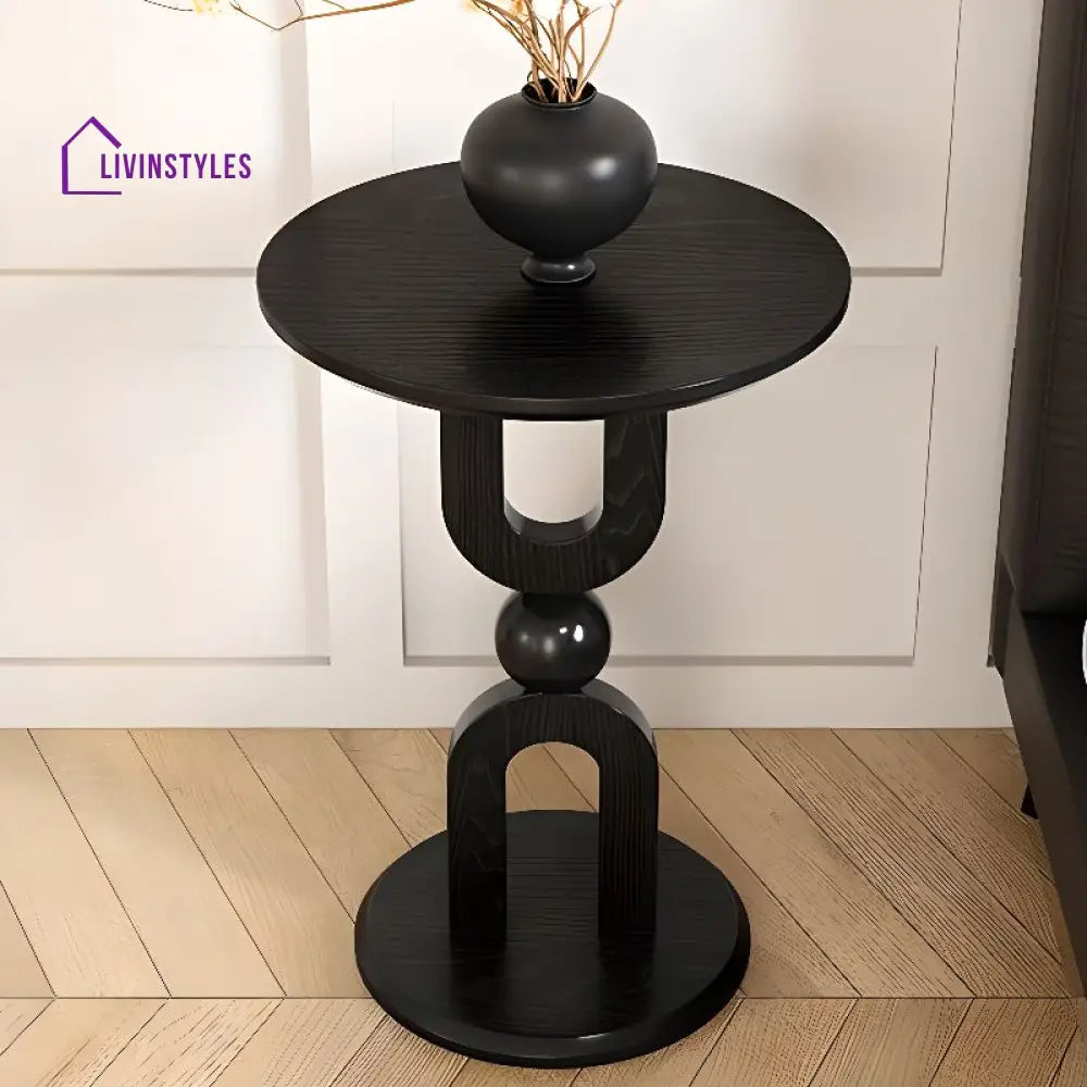 Autumn Wooden Side Table for Living Room