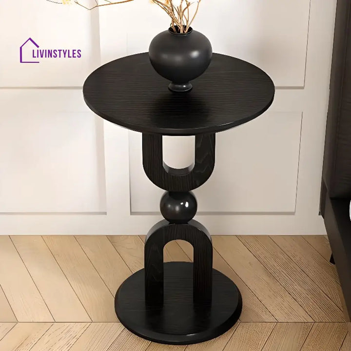 Autumn Wooden Side Table for Living Room