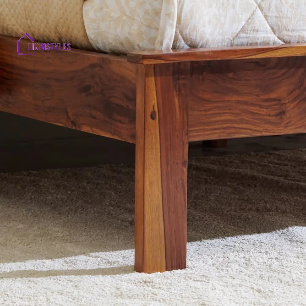 Avelian Solid Wood Bed without Storage