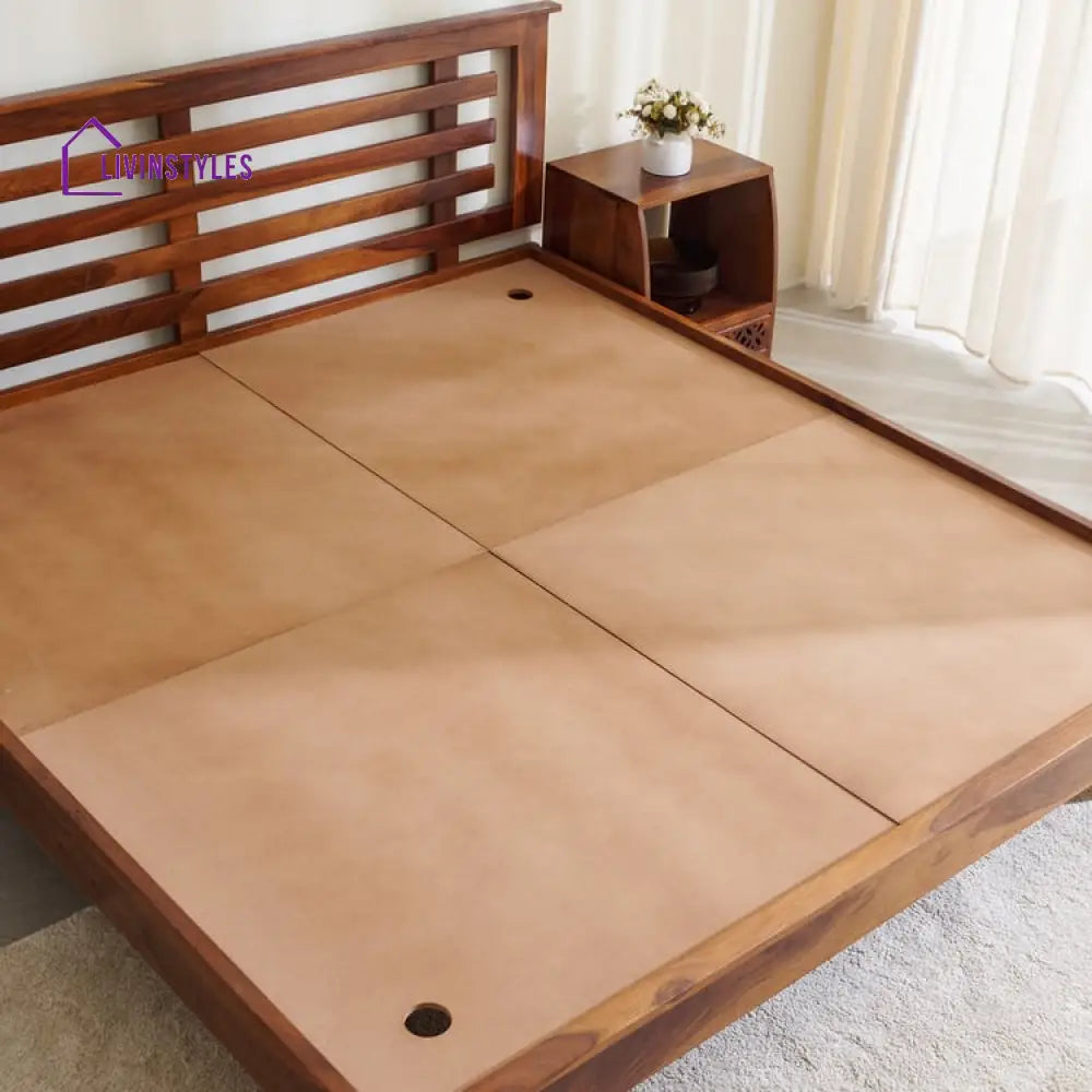 Avelian Solid Wood Bed without Storage