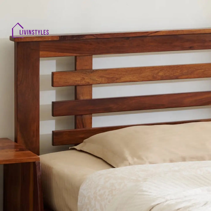 Avelian Solid Wood Bed without Storage