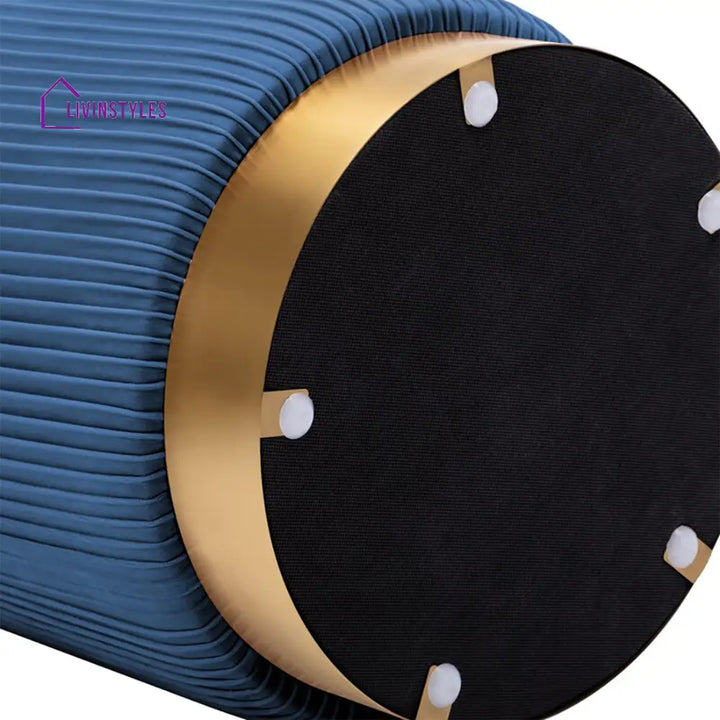 Avenir Blissful Blue Pouf Furniture