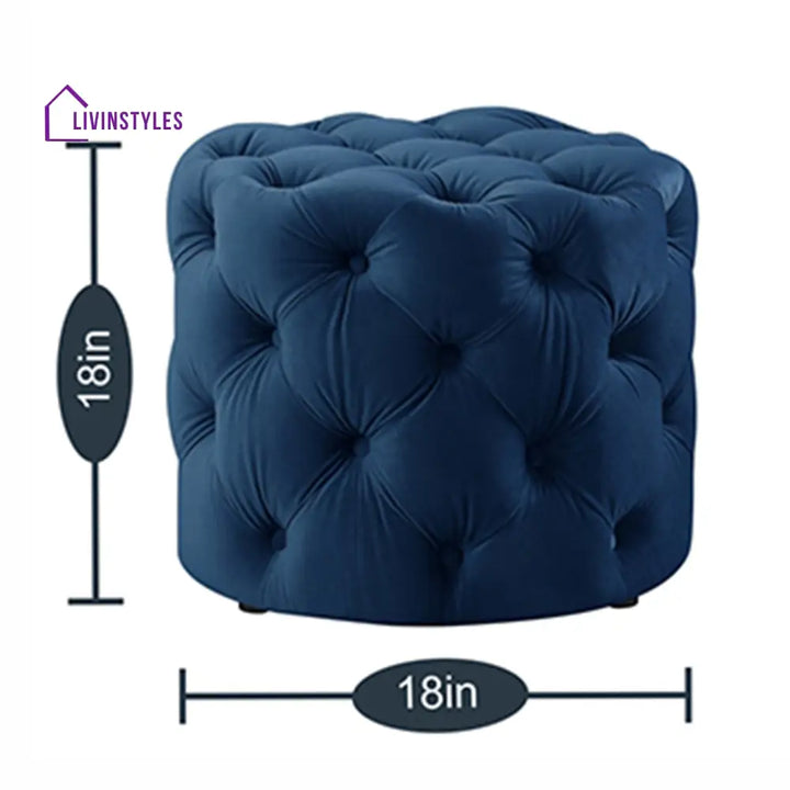 Avgust Ocean Breeze Pouf Furniture