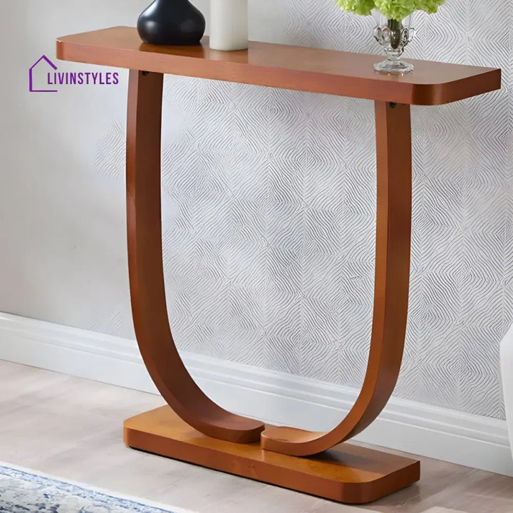 Bhuvan Solid Wood Console Table for Living Room