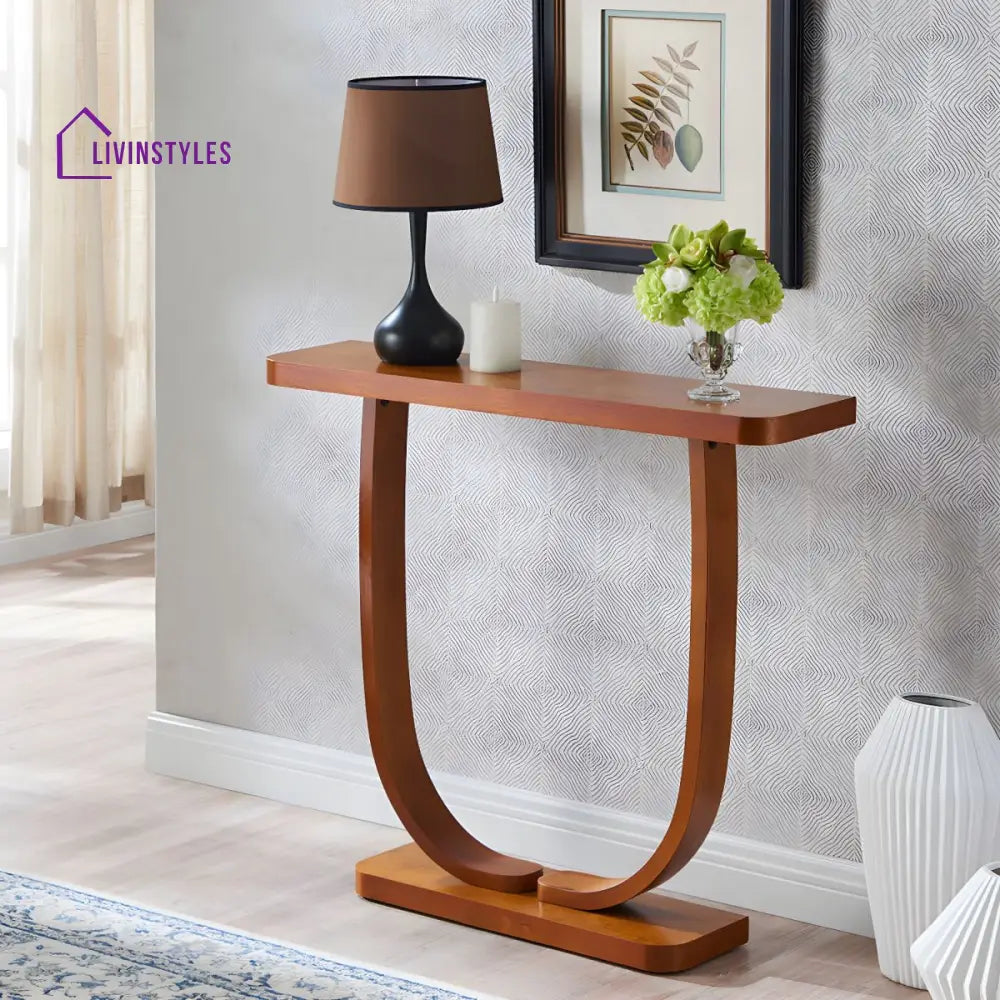 Bhuvan Solid Wood Console Table for Living Room
