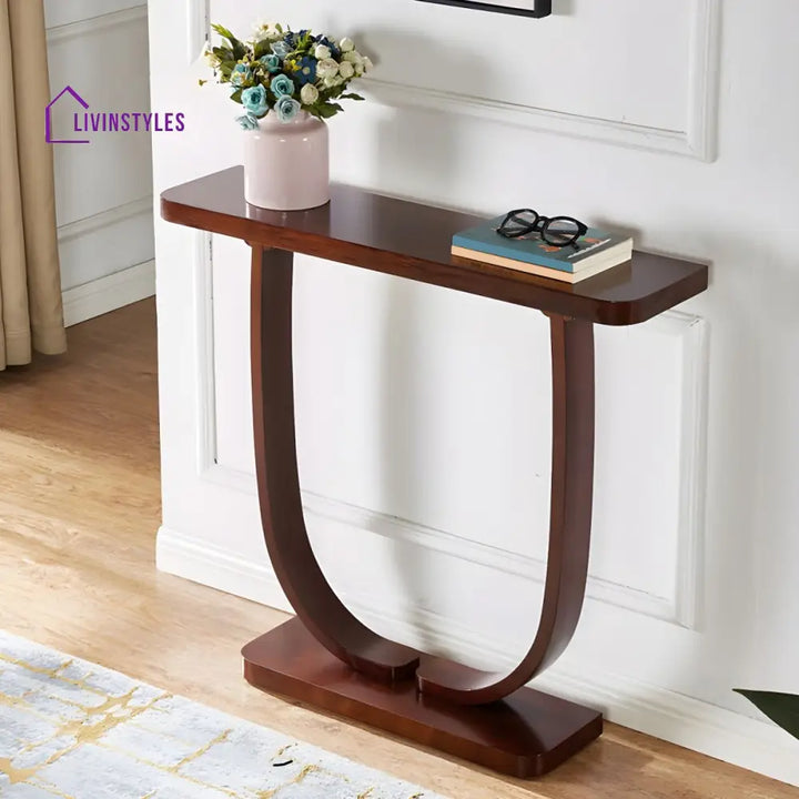 Bhuvan Solid Wood Console Table for Living Room