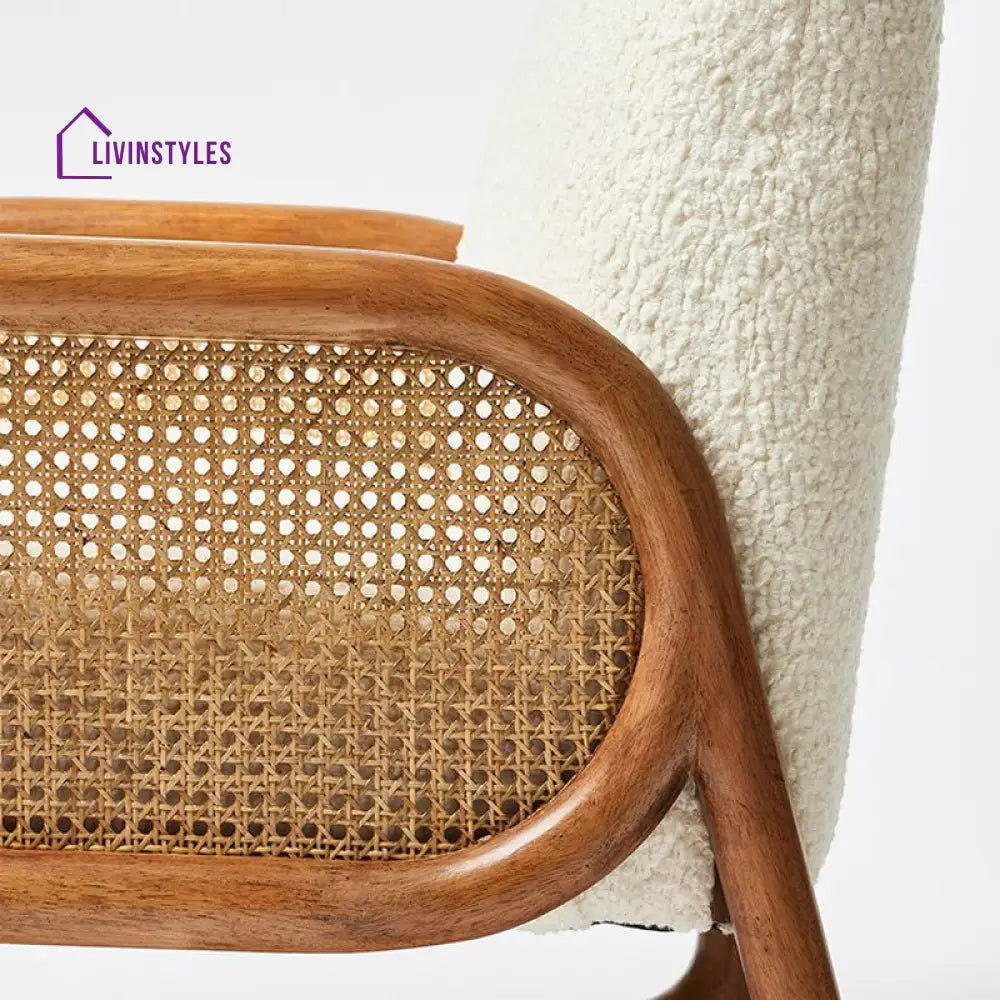 Brielle Sheesham Wood Rocking Chair for Living Room