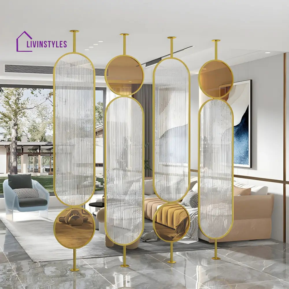 Calista Metal Room Partition for Living Room