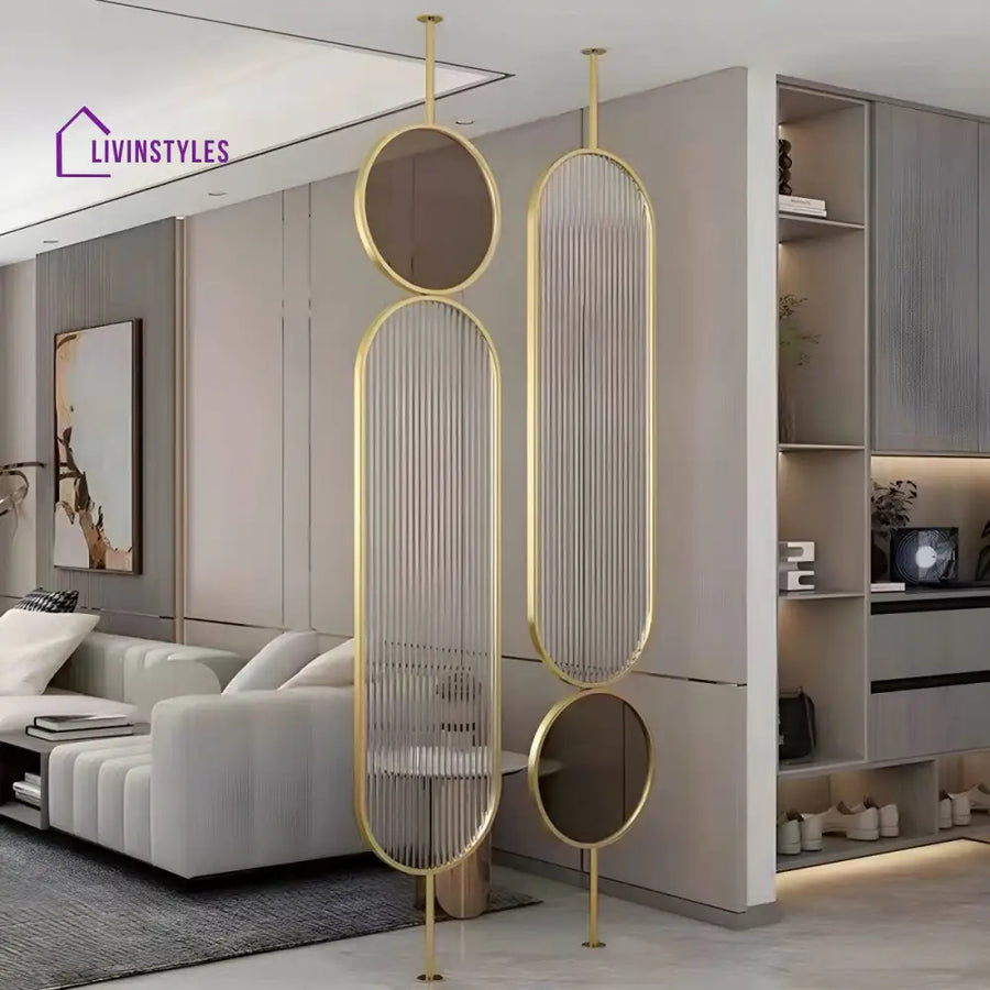 Calista Metal Room Partition for Living Room