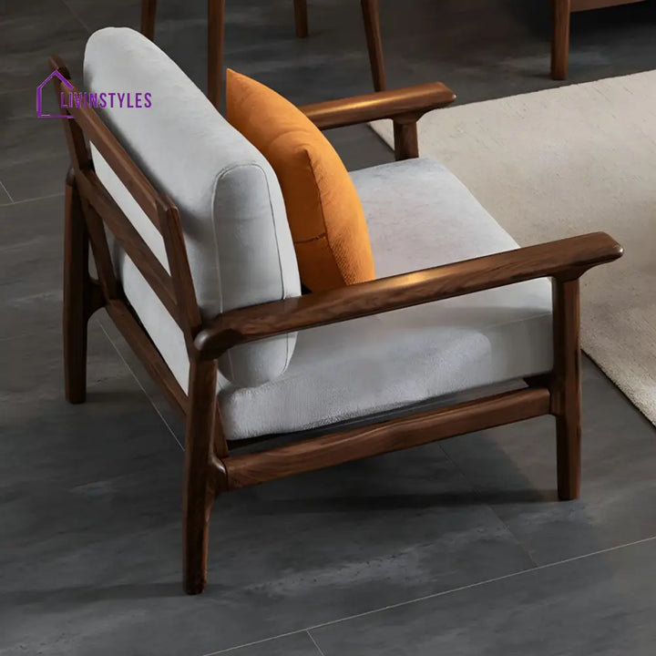 Chaitrali Solid Wood 3 Seater Sofa Set for Living Room