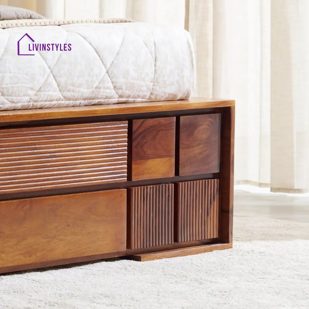 Cheslav Solid Wood Bed without Storage