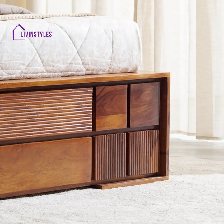 Cheslav Solid Wood Bed without Storage