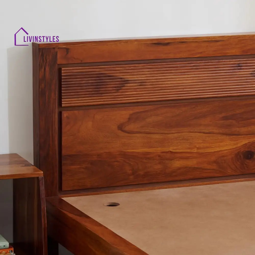 Cheslav Solid Wood Bed without Storage