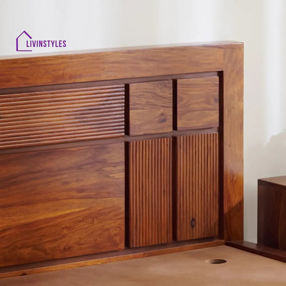 Cheslav Solid Wood Bed without Storage