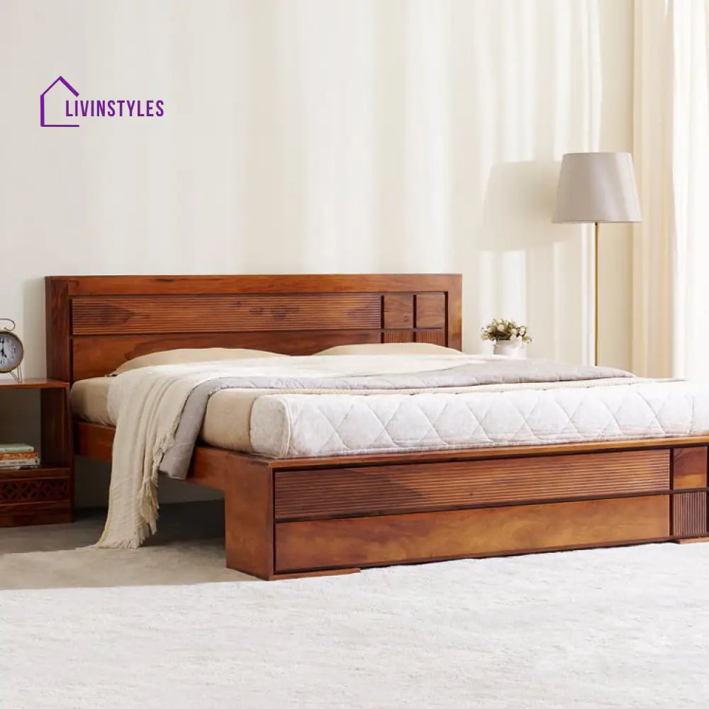 Cheslav Solid Wood Bed without Storage