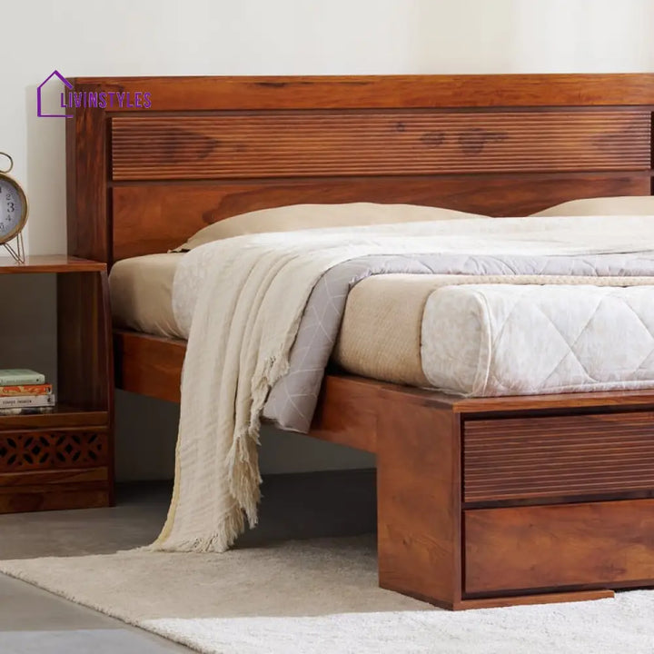 Cheslav Solid Wood Bed without Storage