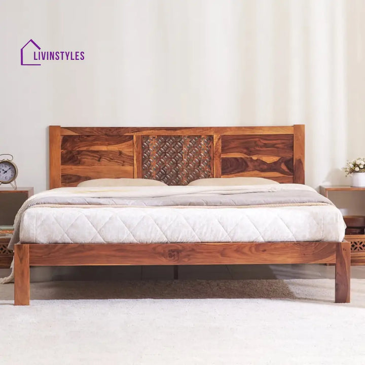 Damir Solid Wood Bed without Storage