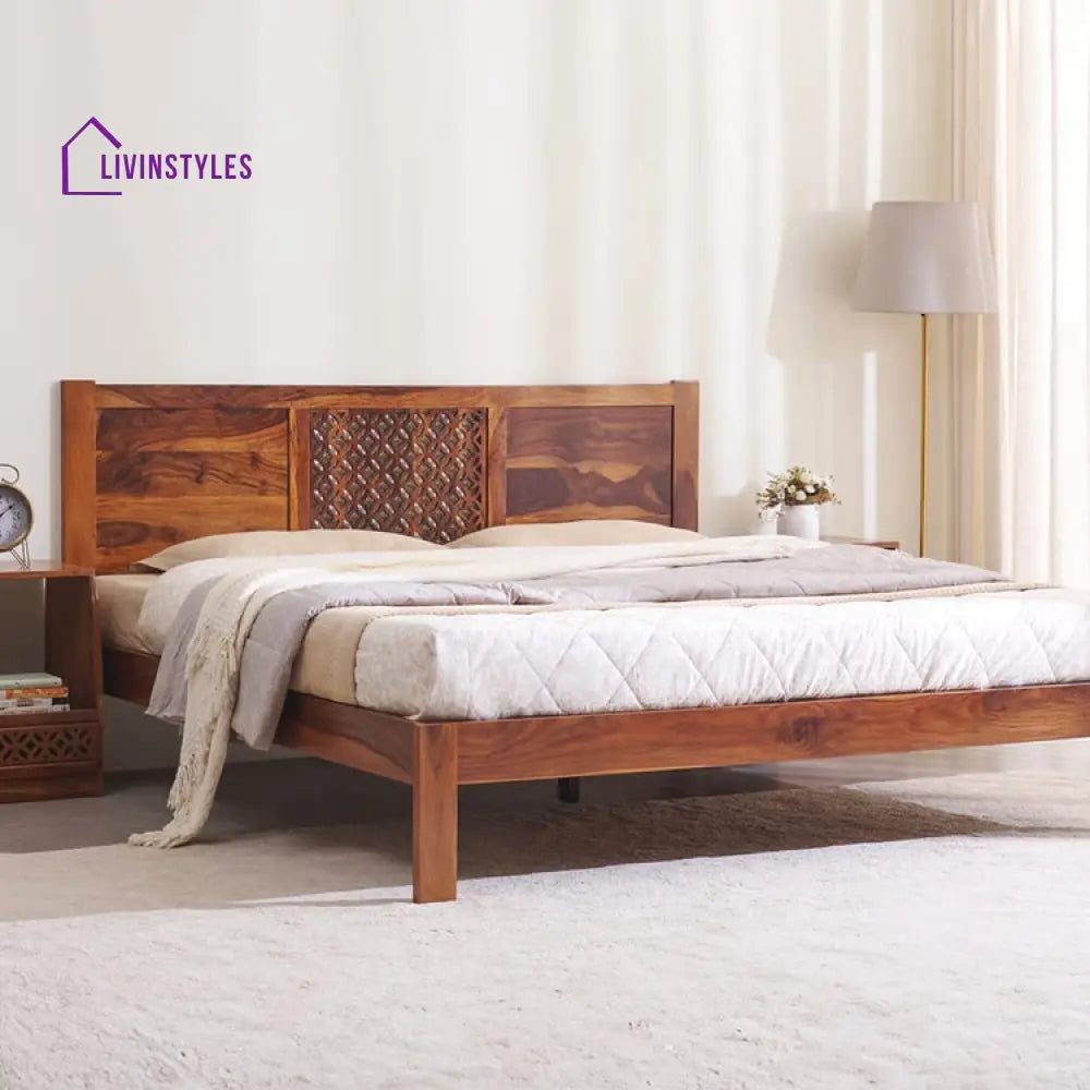 Damir Solid Wood Bed without Storage