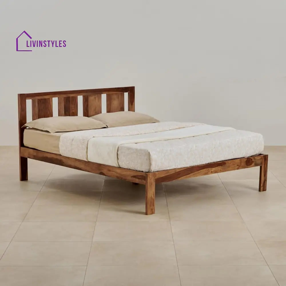 Dobrynya Solid Wood Bed without Storage