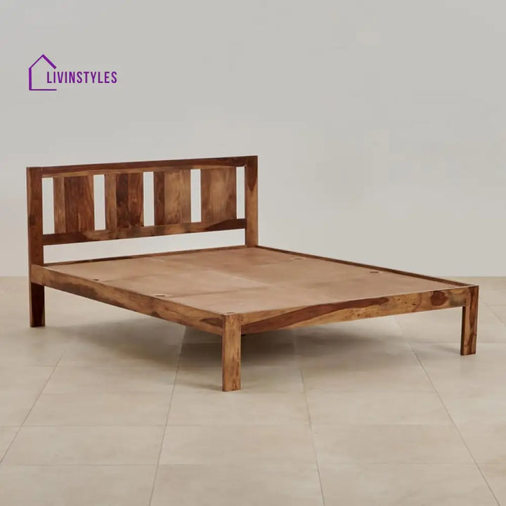 Dobrynya Solid Wood Bed without Storage