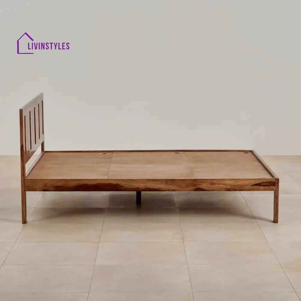 Dobrynya Solid Wood Bed without Storage