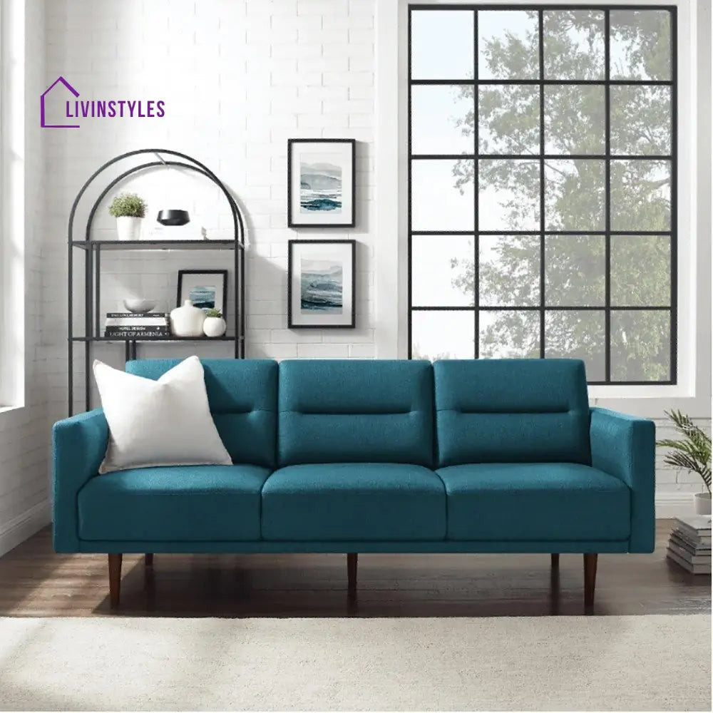Elena 3 Seater Sofa Teal