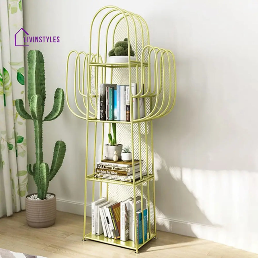 Elena Stainless Steel Storage Shelves | Bookshelves