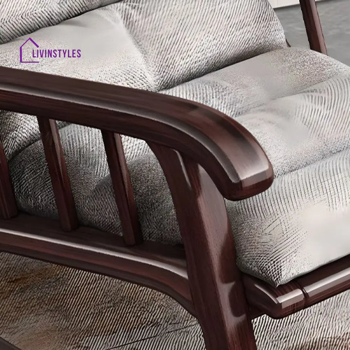 Elowen Solid Wood Rocking Chair for Living Room