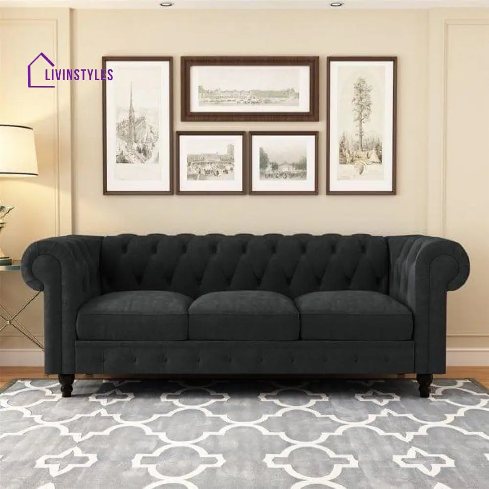 Elysian 3 Seater Chesterfield Sofa