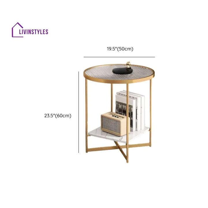 Fern Side Table for Living Room