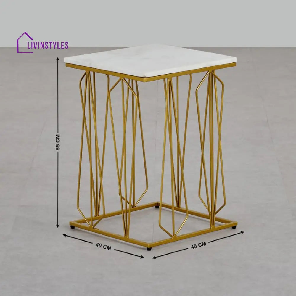 Germaniy Metal Side Table for Living Room