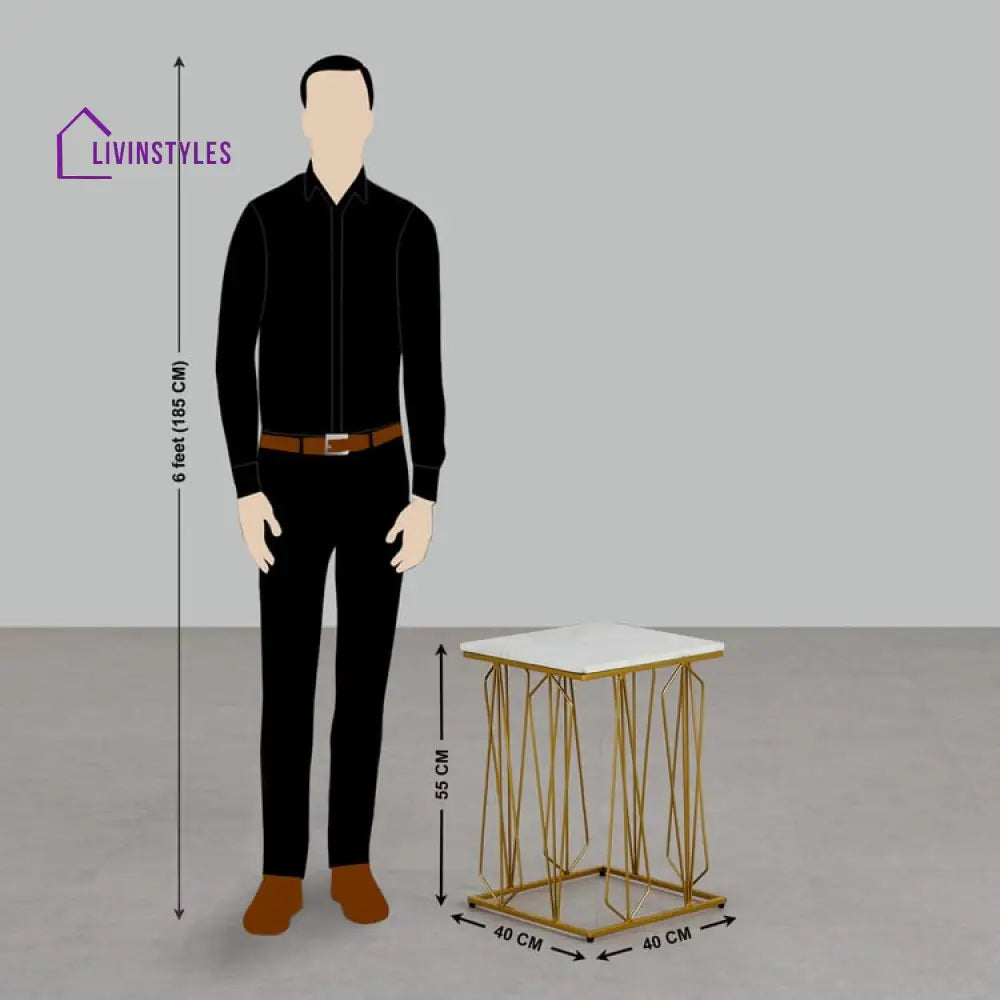 Germaniy Metal Side Table for Living Room